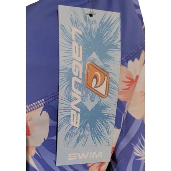 NWT Laguna Swimsuit Set -  One Piece in Size Large & Boy Short Bottoms in Medium - Picture 6 of 13